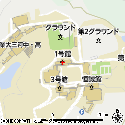 愛知産業大学短期大学周辺の地図
