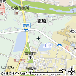 兵庫県加東市家原5周辺の地図
