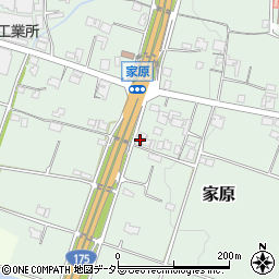兵庫県加東市家原272周辺の地図
