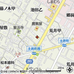 肉匠坂井岡崎店周辺の地図