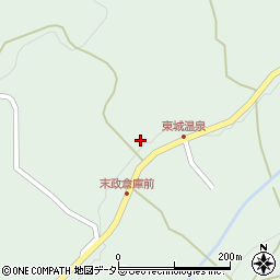 広島県庄原市東城町粟田2571周辺の地図