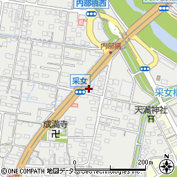 菊屋本店周辺の地図