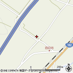 岡山県新見市哲西町畑木1100-2周辺の地図