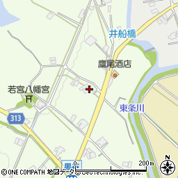 兵庫県加東市黒谷201周辺の地図