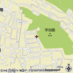 京都府宇治市木幡南山12-85周辺の地図