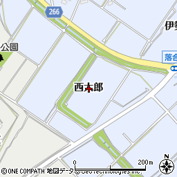 愛知県常滑市久米西太郎周辺の地図