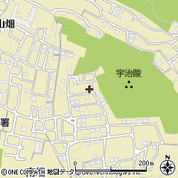 京都府宇治市木幡南山12-34周辺の地図