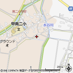 滋賀県甲賀市甲南町杉谷4352-1周辺の地図