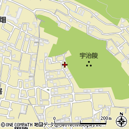 京都府宇治市木幡南山12-84周辺の地図