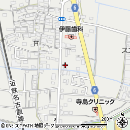 三重県四日市市楠町小倉760周辺の地図