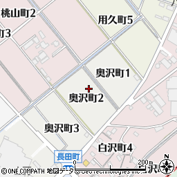 愛知県碧南市奥沢町2丁目周辺の地図