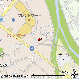 滋賀県甲賀市甲南町竜法師355周辺の地図