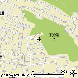 京都府宇治市木幡南山12-83周辺の地図