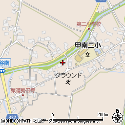 滋賀県甲賀市甲南町杉谷2043周辺の地図