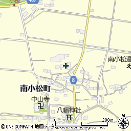 三重県四日市市南小松町1213周辺の地図