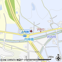兵庫県三田市中内神283周辺の地図