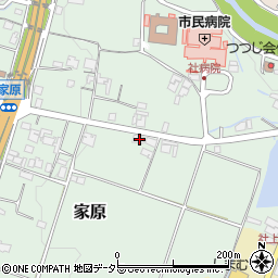 兵庫県加東市家原177周辺の地図