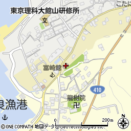富崎地区公民館周辺の地図