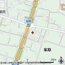 兵庫県加東市家原275周辺の地図