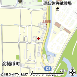 京都府京都市伏見区淀樋爪町114周辺の地図