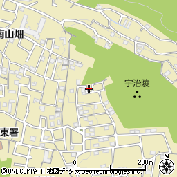 京都府宇治市木幡南山12-211周辺の地図