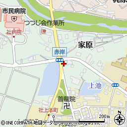 兵庫県加東市家原15周辺の地図