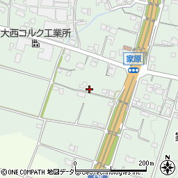 兵庫県加東市家原431周辺の地図