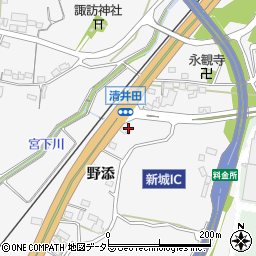 愛知県新城市八束穂211-2周辺の地図
