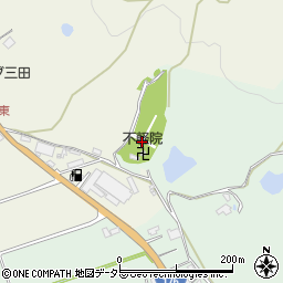 兵庫県三田市東野上811周辺の地図