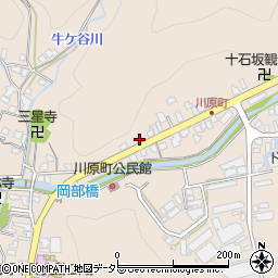 静岡県藤枝市岡部町岡部1146周辺の地図