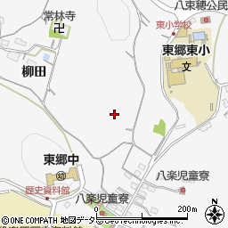 愛知県新城市八束穂（才ノ神）周辺の地図