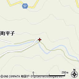 広島県庄原市西城町平子130周辺の地図