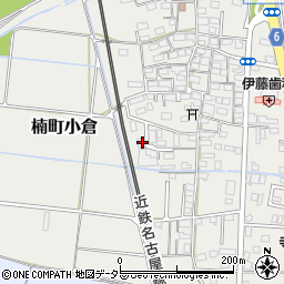 三重県四日市市楠町小倉499-6周辺の地図