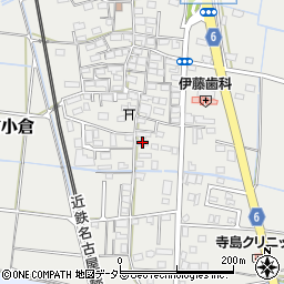 三重県四日市市楠町小倉745周辺の地図