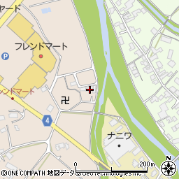 滋賀県甲賀市甲南町竜法師267周辺の地図
