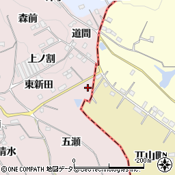 愛知県知多郡阿久比町萩東新田39周辺の地図