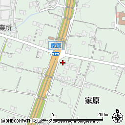 兵庫県加東市家原291周辺の地図