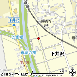 兵庫県三田市下井沢472周辺の地図