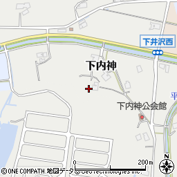 兵庫県三田市下内神443周辺の地図