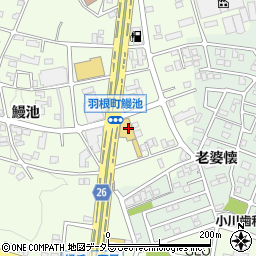 イエローハット岡崎緑丘店周辺の地図