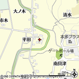 愛知県新城市大宮平田30周辺の地図