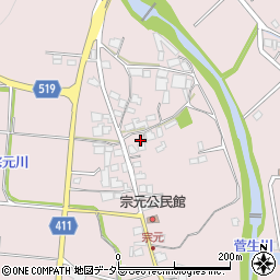 兵庫県姫路市夢前町菅生澗1061-3周辺の地図
