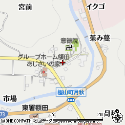 愛知県岡崎市樫山町宮東38周辺の地図