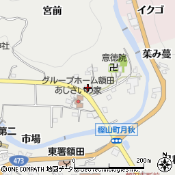 愛知県岡崎市樫山町宮東33周辺の地図