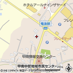 滋賀県甲賀市甲南町竜法師429周辺の地図