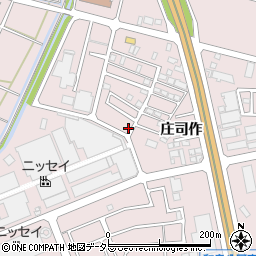 愛知県安城市和泉町庄司作2-9周辺の地図