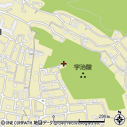 京都府宇治市木幡南山12-22周辺の地図