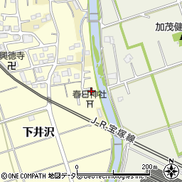 兵庫県三田市下井沢5周辺の地図