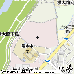 京都府京都市伏見区横大路竜ケ池周辺の地図