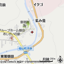 愛知県岡崎市樫山町宮東57周辺の地図